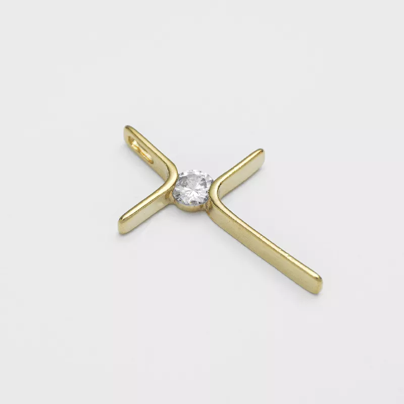D Cruz Circonia 4 Cms - 23052-CRISTAL - Foto 1